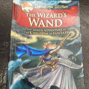 Geronimo Stilton The Wizards Wand Hardcover Book